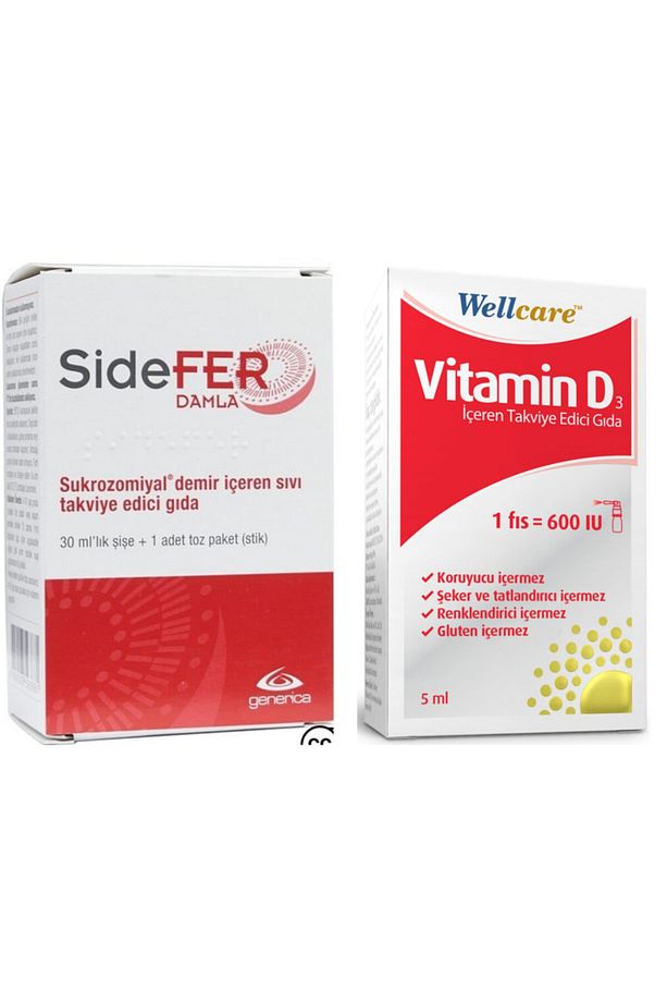 Damla 30 Ml Ve Wellcare Vitamin D3 600ıu 5 Ml Sprey - 1