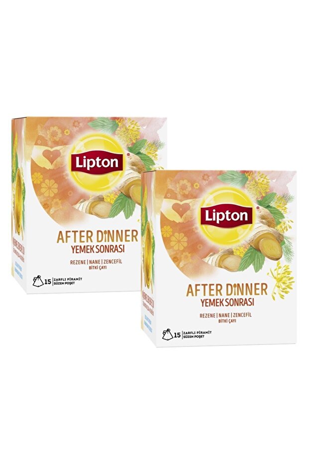 After Dinner Bardak Poşet Bitki Çayı 15'li X 2 Adet - 1