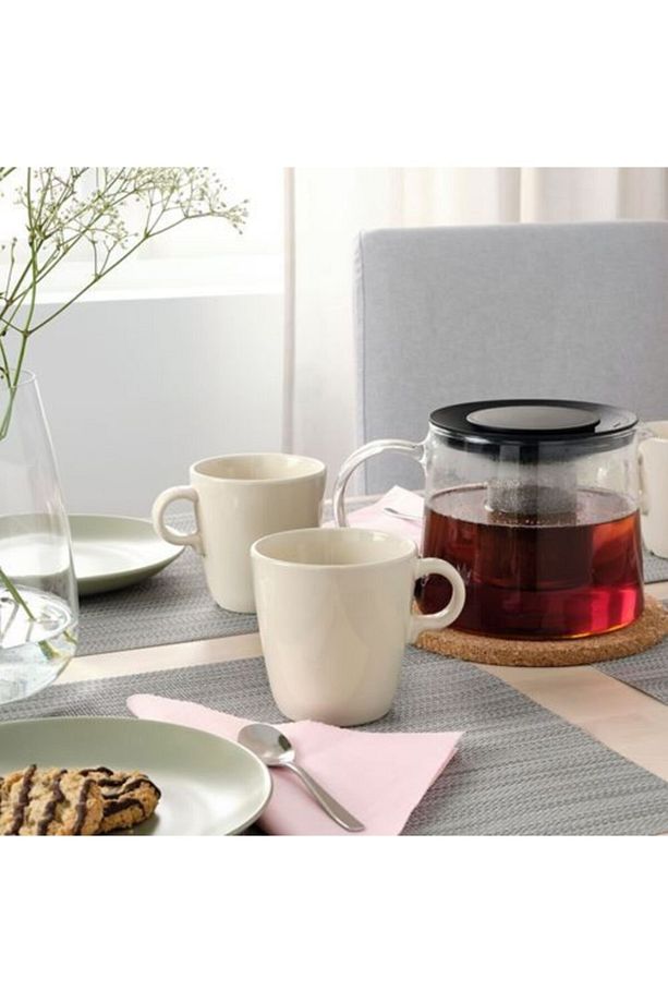 Fargklar Kahve Çay Fincan Bej Kupa 37 Cl 10 Cm - 4