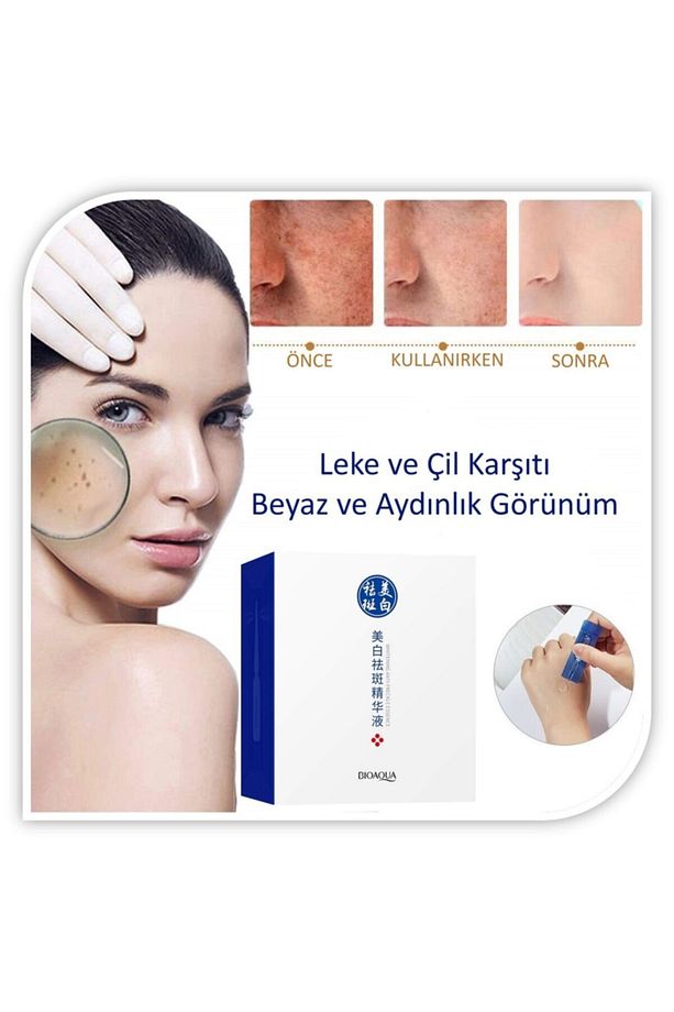 Leke Ve Çil Karşıtı Beyaz Ve Aydınlık Görünüm Niacinamide Ampulleri 2 ml X 20 Adet - 2