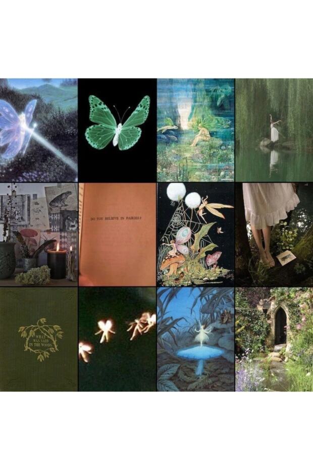 Dark Pixie 60'lı Poster Duvar Posteri Seti - 4