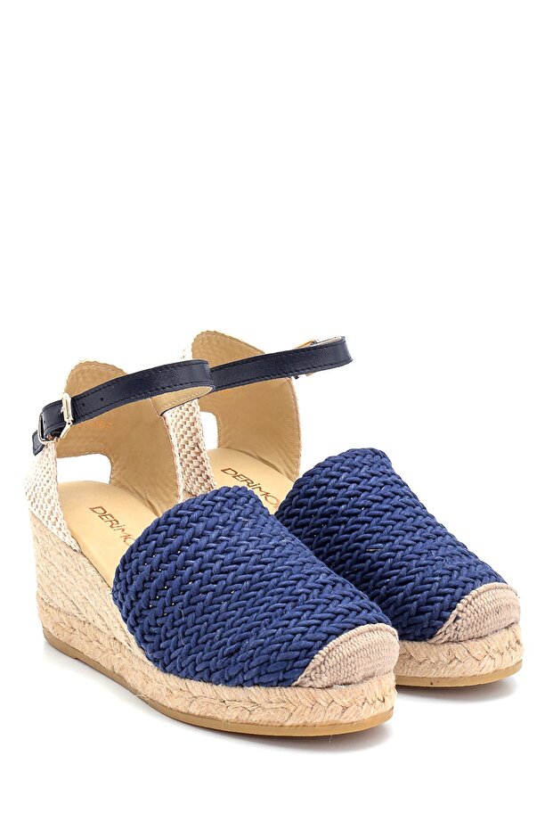 Kadın Dolgu Topuklu Espadril - 4