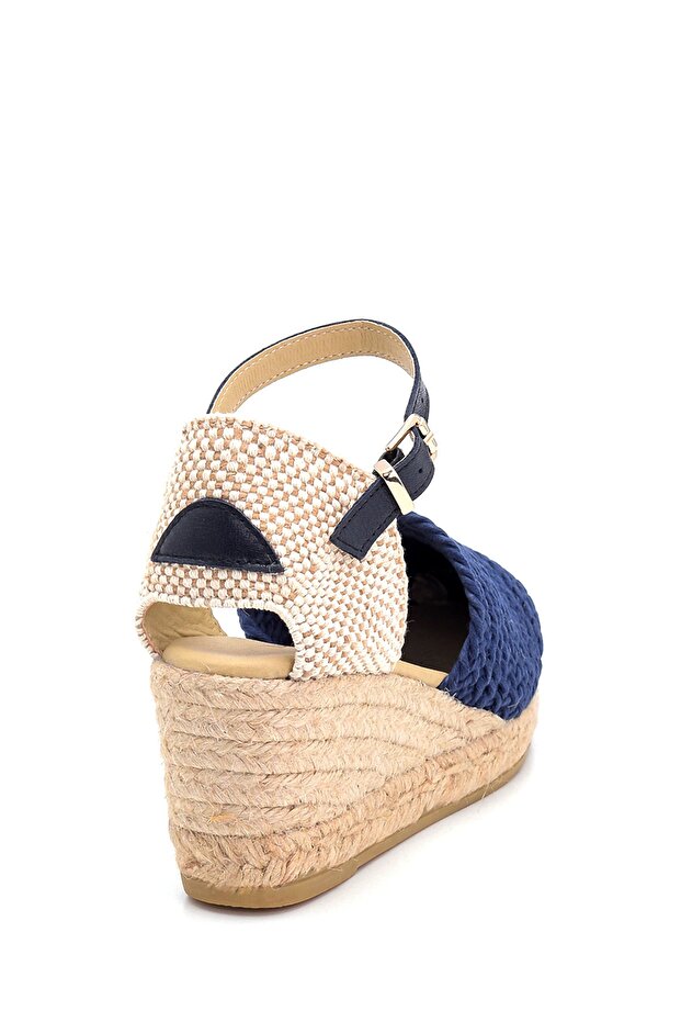 Kadın Dolgu Topuklu Espadril - 5