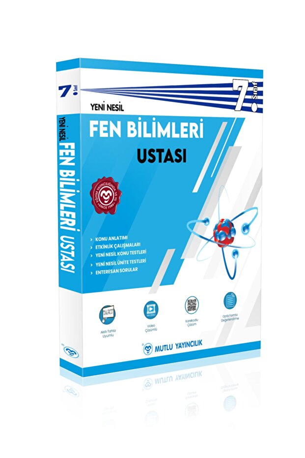 7. Sınıf Yeni Nesil Fen Bilimleri Ustası / Kolektif / Mutlu Yayıncılık / 9786057911896 - 1