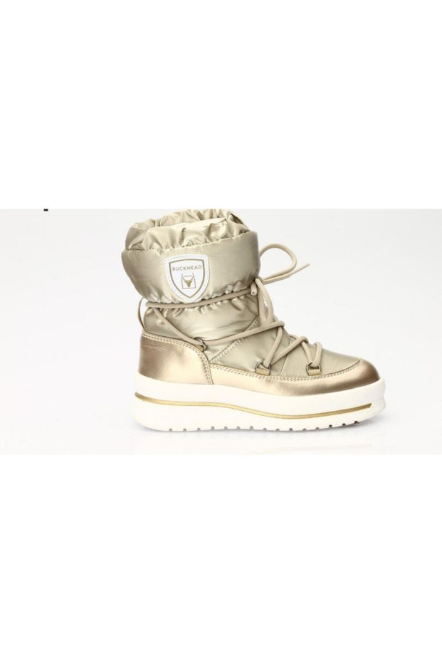 BUCK1081 Fairy WP Kids Waterproof Gold Yellow Snow Boots