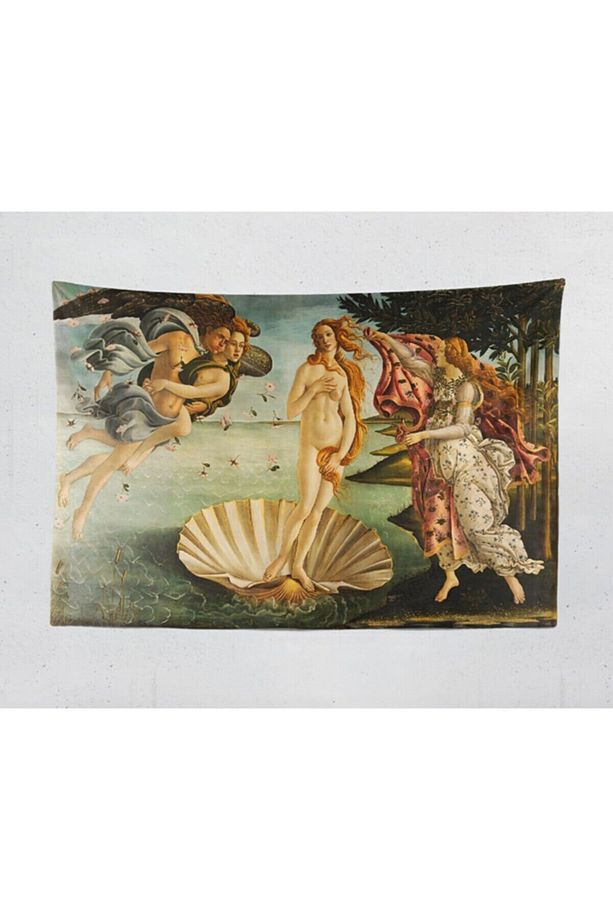 Venüsün Doğuşu Duvar Örtüsü Duvar Halısı Tapestry - 4