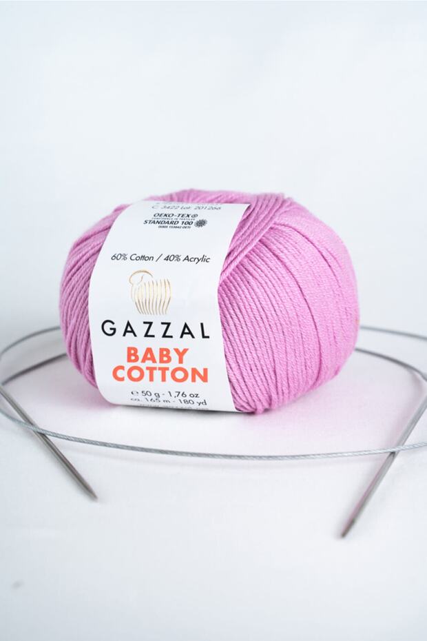 Baby Cotton Amigurumi Punch Hand Knitting Thread, 50 gr (3422)