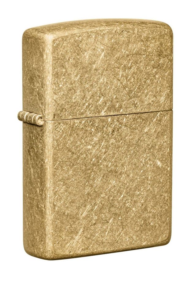 Regular Tumbled Brass Dizayn Çakmak - 1