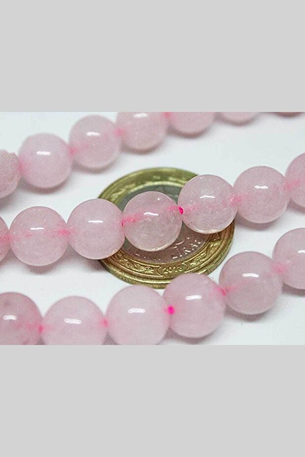 مصفوفة حجر الكوارتز الوردي 10 ملم - 3