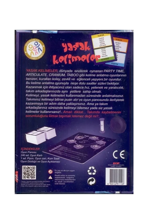 Forbidden Words Educational Box Game - Taboo Style Word Game - 2