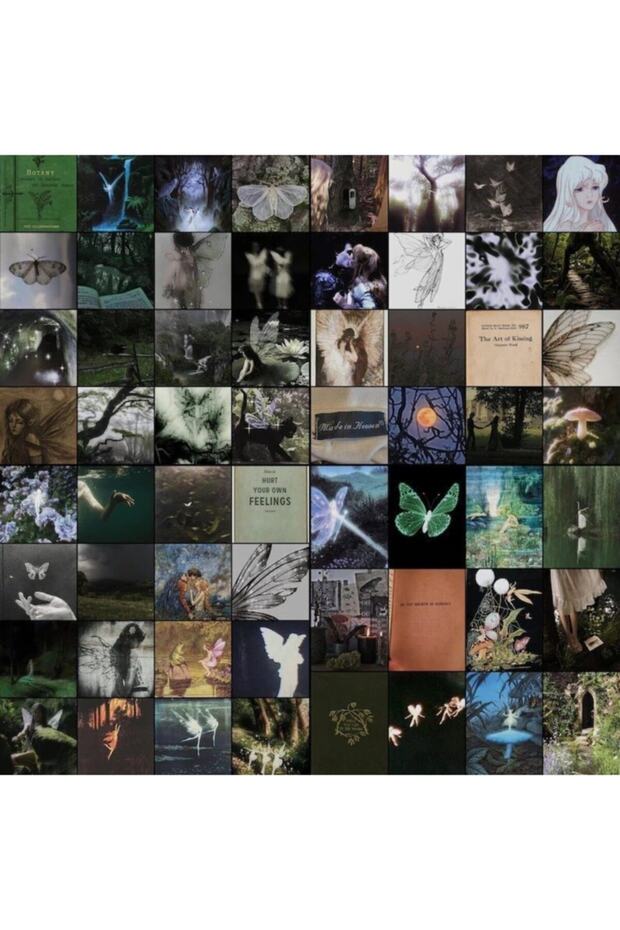 Dark Pixie 60'lı Poster Duvar Posteri Seti - 3