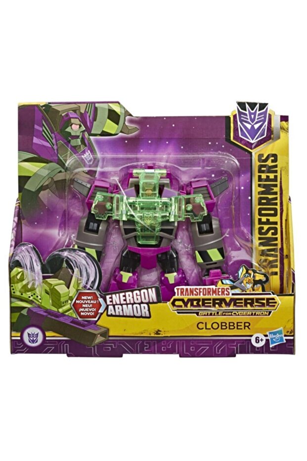 Transformers Cyberverse Clobber Figür - E1886-e7108 - 4