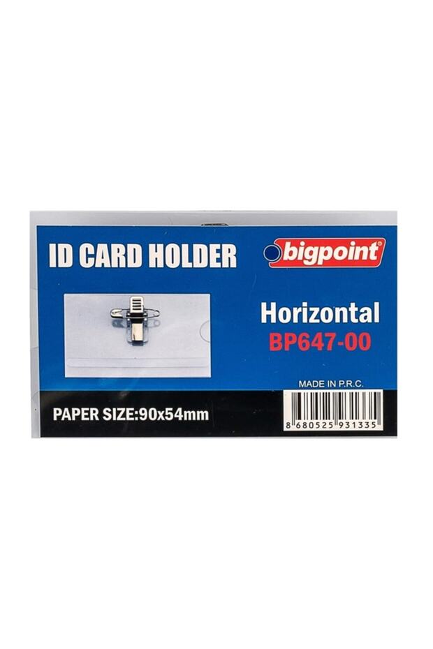 Pined Name Badge 90x54mm 50 Pieces Bag