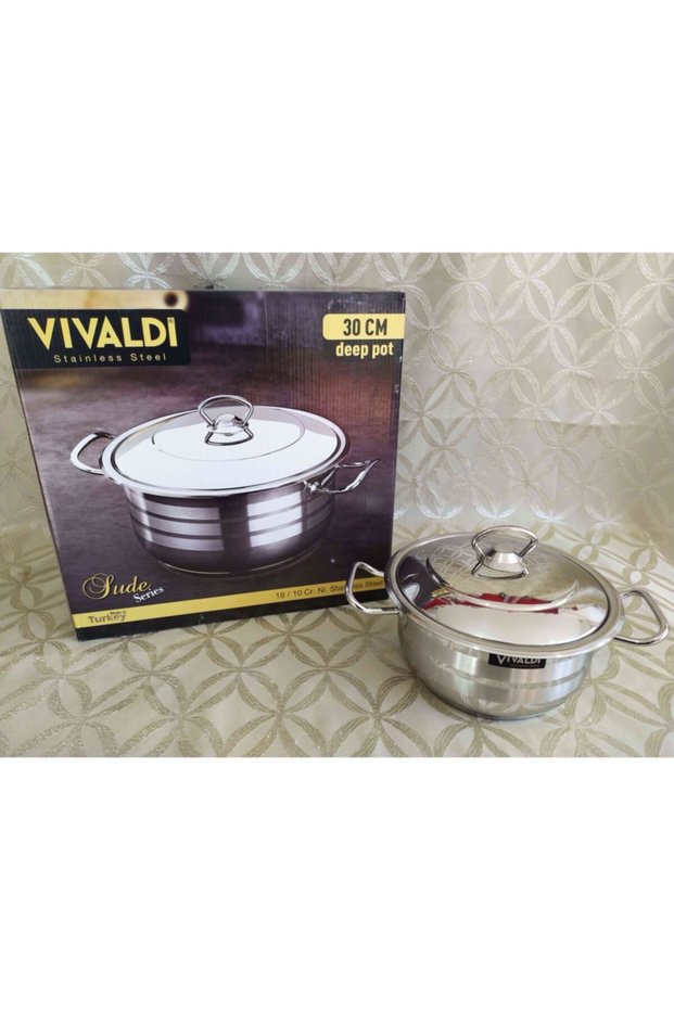 Sude Steel Pot with Lid 20 cm 3.1 Lt