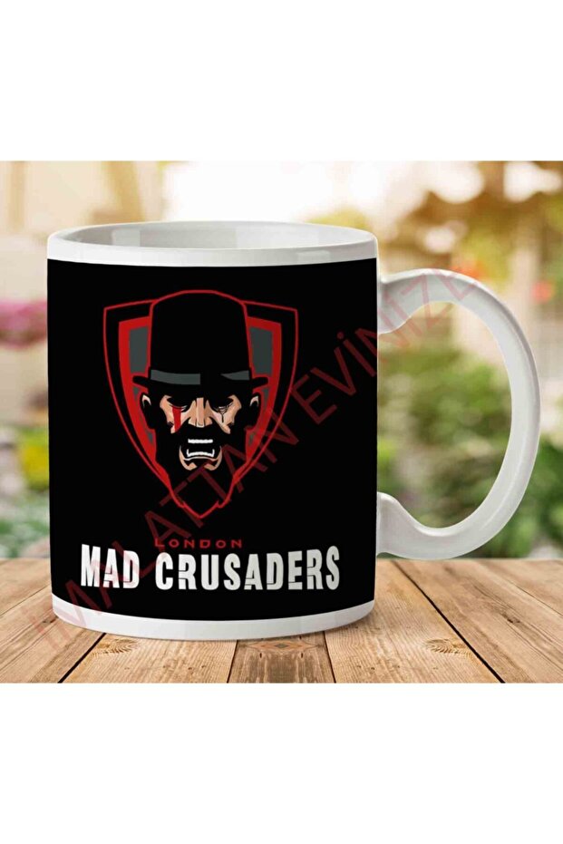 كوب Mad Crusaders Taboo مطبوع على الجانبين