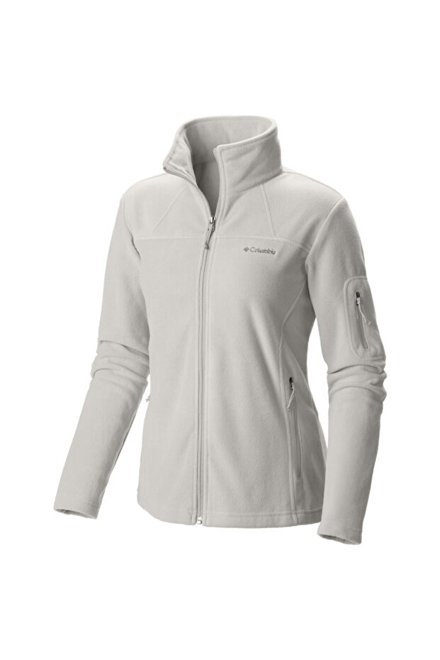 Fast Trek ™ Ii Jacket White Women's Stand Collar Regular Fit Fleece Sweatshirt
