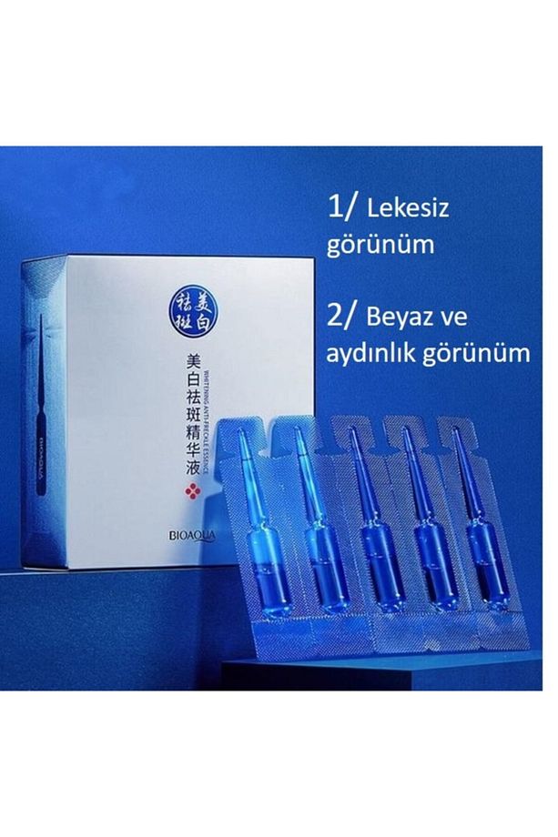 Leke Ve Çil Karşıtı Beyaz Ve Aydınlık Görünüm Niacinamide Ampulleri 2 ml X 20 Adet - 3