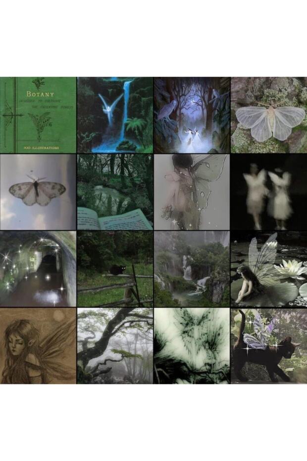 Dark Pixie 60'lı Poster Duvar Posteri Seti - 7