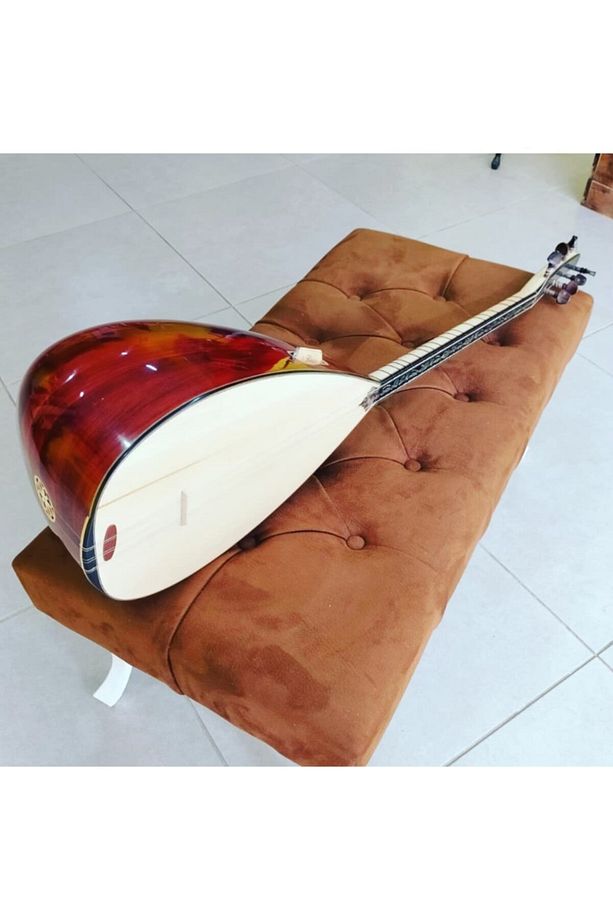 Ultra Profesyonel Özel Yapım Kısa Sap Ardıç Bağlama - 2