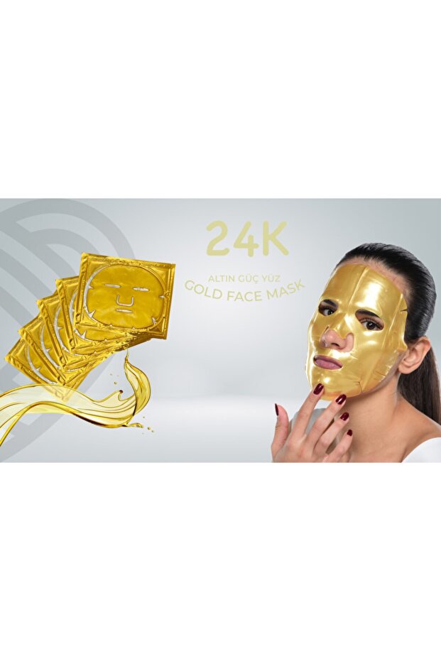 Gold Face Mask