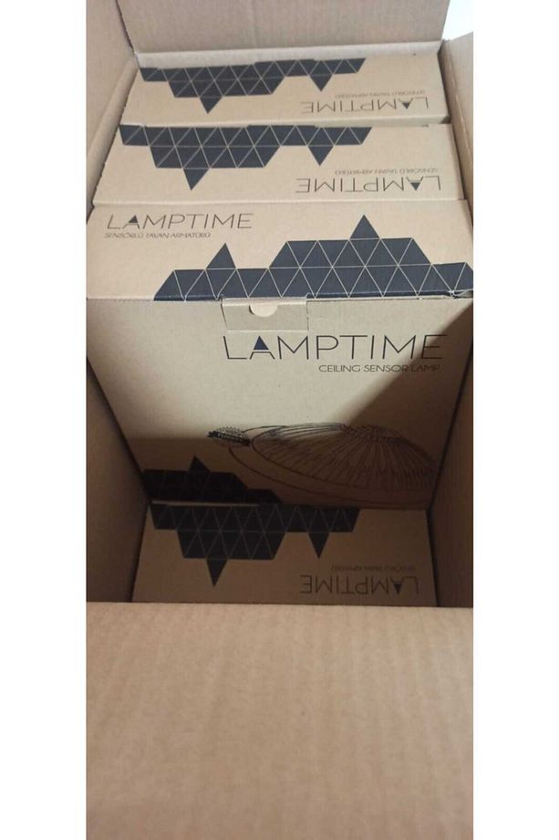 Lamptime 2*e27 Duylu Sensörlü Tavan Armatürü (ampul Hariç) L520001 - 4