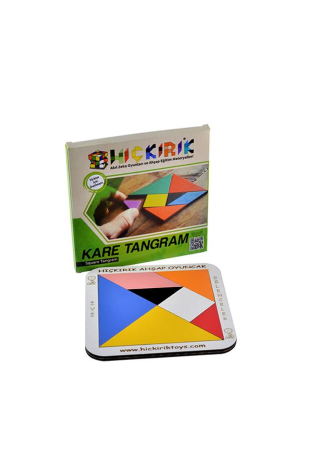 Kare Tangram Renkli Tangram - 3