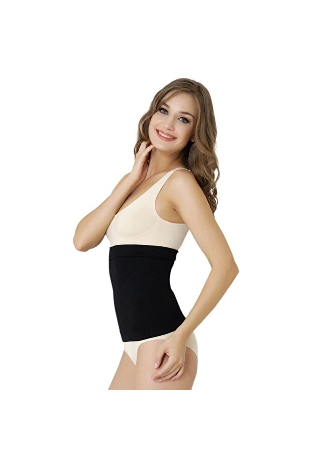 Women's Black Waist Shaping Corset 0500