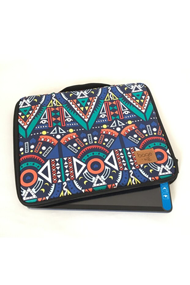 حقيبة كمبيوتر لوحي منقوشة مقاس 10 بوصة / 11 بوصة - 1