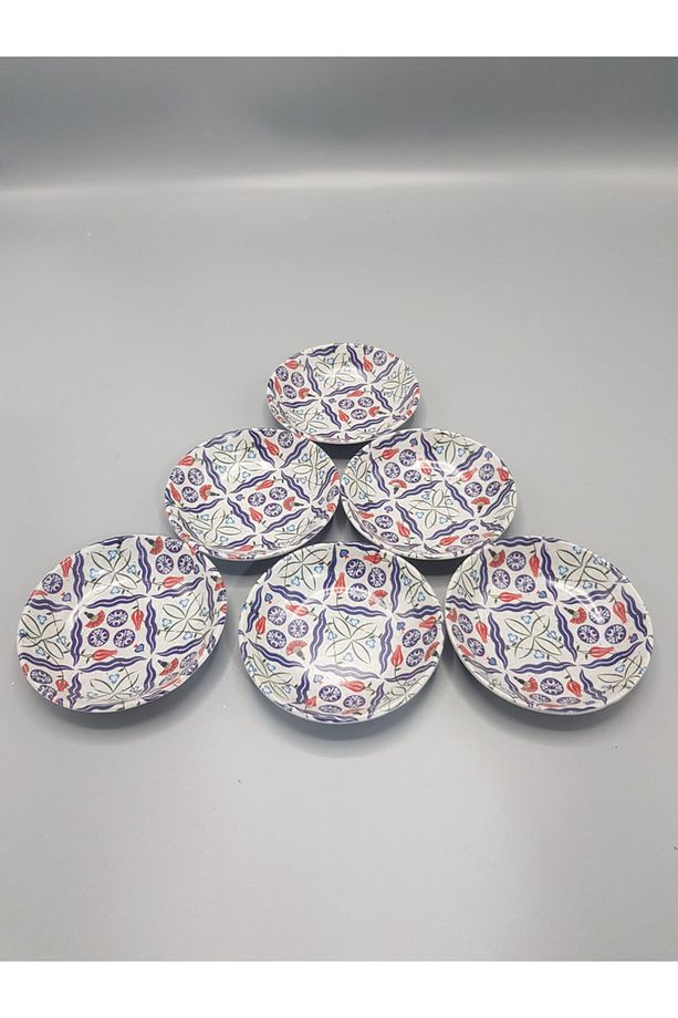 Melamin X 6 Adet Çay Tabak - 2