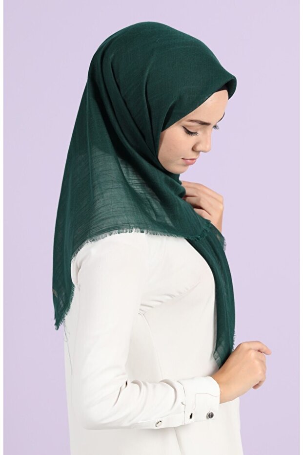 Cotton Flared Scarf 100x100cm