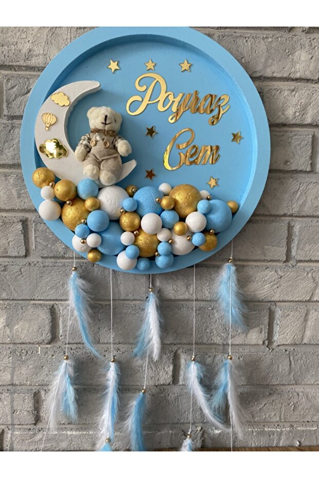 36 Cm Ledsiz Yuvarlak Bubble Kapı Süsü - 2