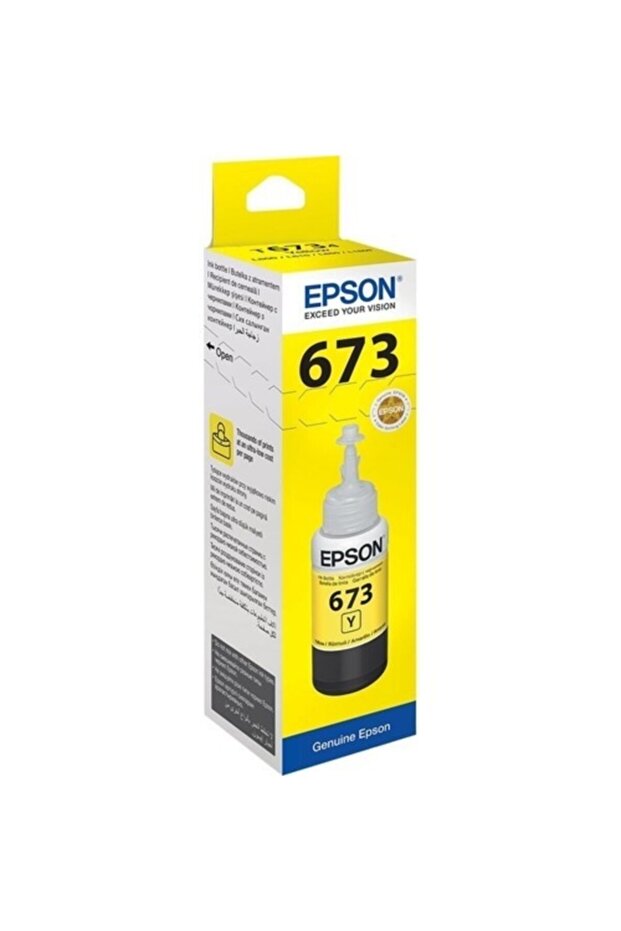 Epson 673 Sarı Mürekkep