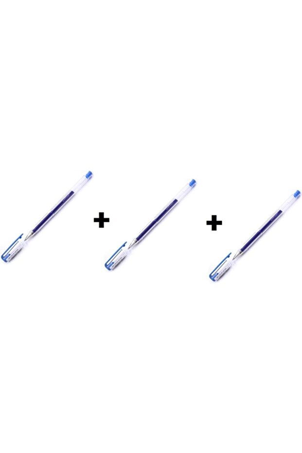 Signo Fine Gel Ink Roller Pen 0.7mm Blue Um-100 (Pack of 12)