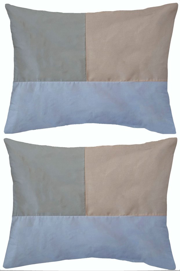 100% Cotton Woven Pillow Case Set of 2 50x70, Model Trio