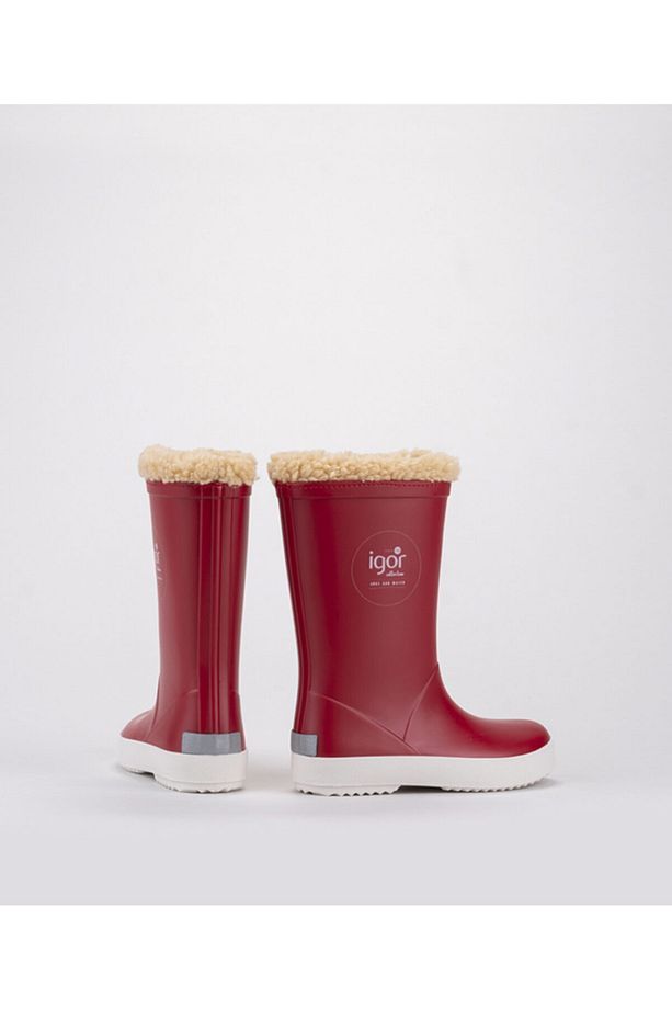 W10207 Igor005 Splash Nautıco Borreguıto /rojo Kırmızı Unisex Kürklü Çizme - 3