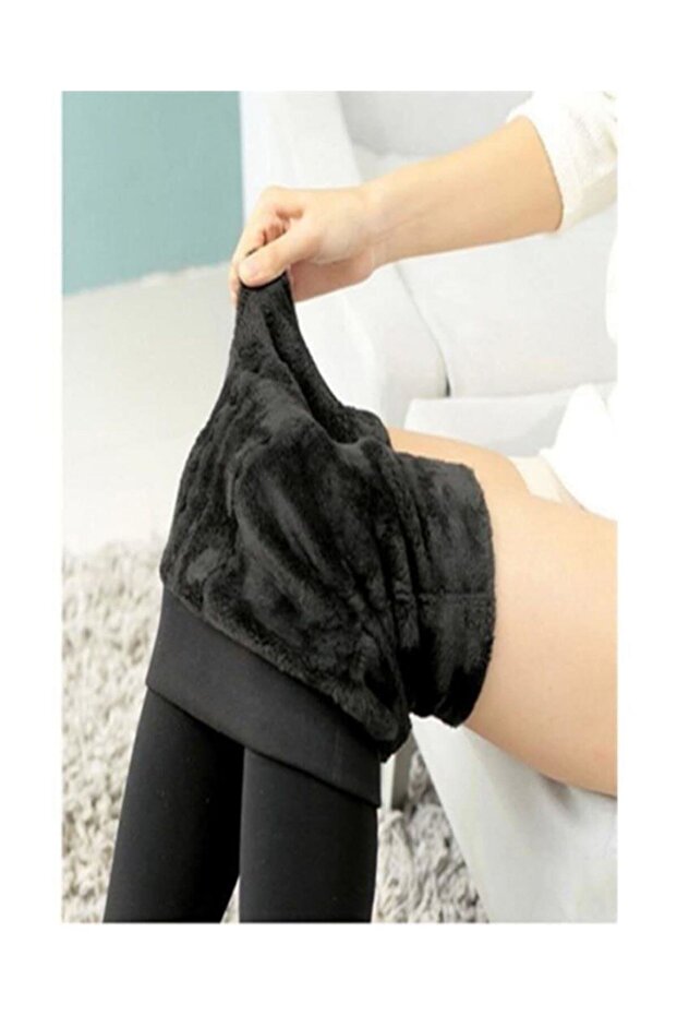 Colanți de pluș termic - 4