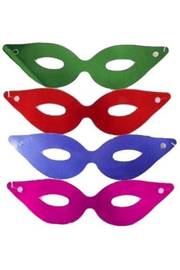 Karton Yılbaşı Maskesi - 1