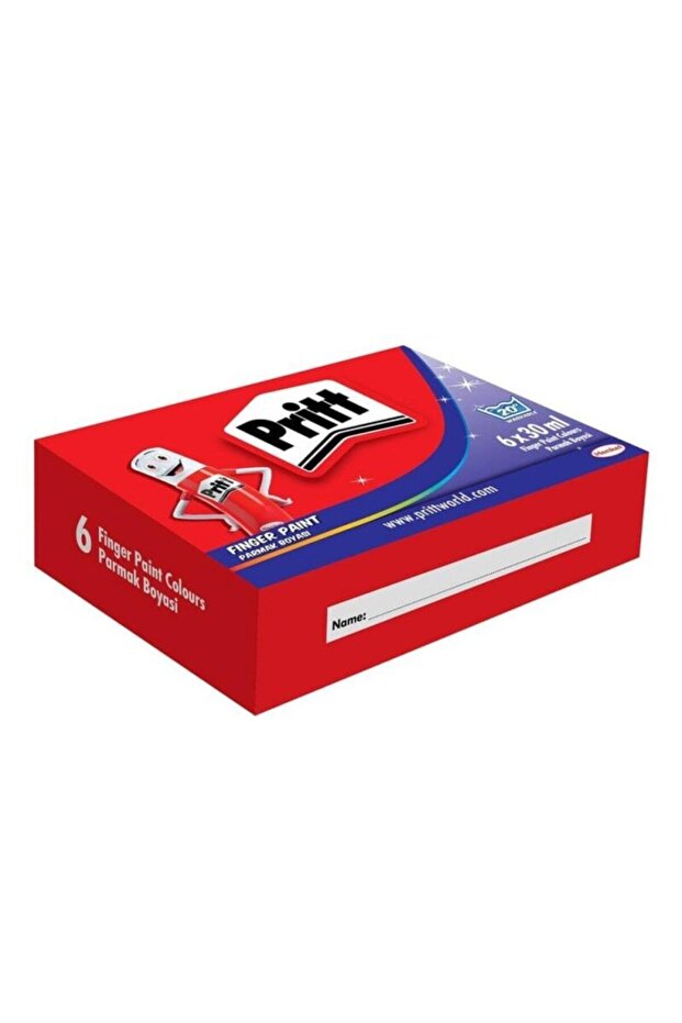 Parmak Boyası 6 Renk 30  ml 1221355 K - 2