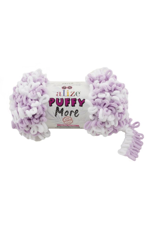 Puffy More Self Looped Hand Knitting Yarn 2 Pack 6291