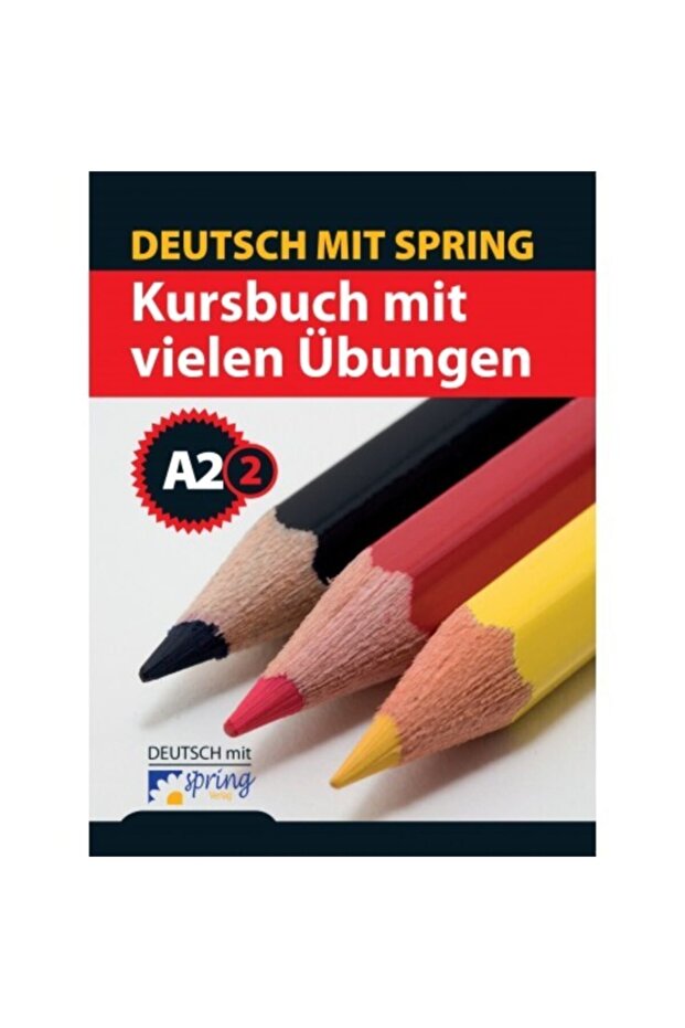 German with Spring Coursebook with many exercises A2/2