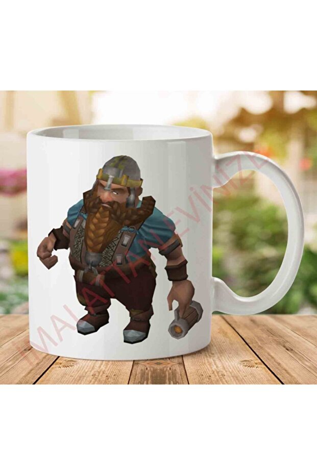 كوب Drunken Dwarf مطبوع على الجانبين