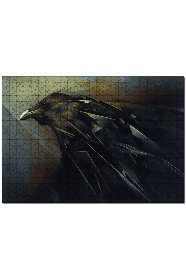 American Crow 255 Piece Puzzle Jigsaw Puzzle Mdf (wood)