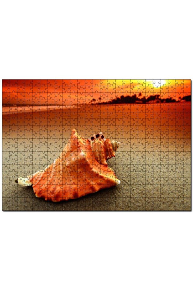 لغز صدف 500 قطعة MDF (خشب)