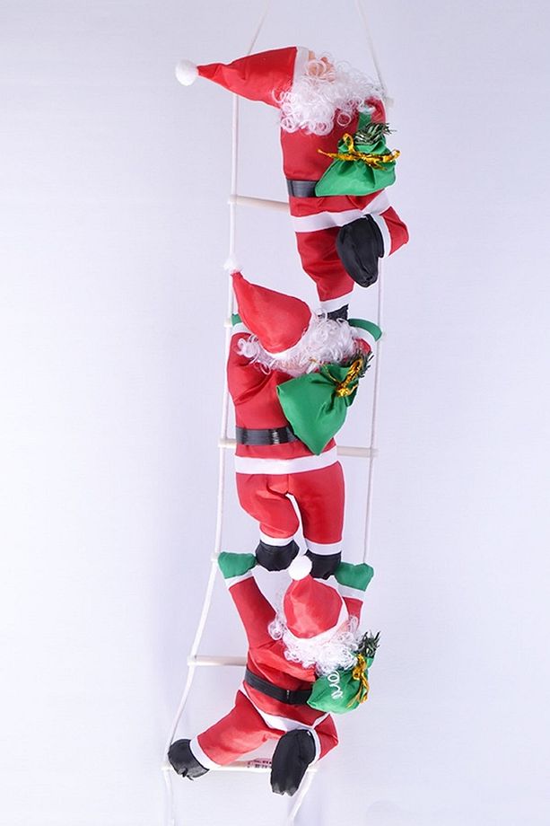 Yılbaşı Merdivenli 3lü Noel Baba - 2