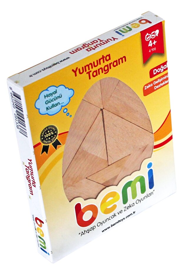 Yumurta Tangram Ahşap - 1