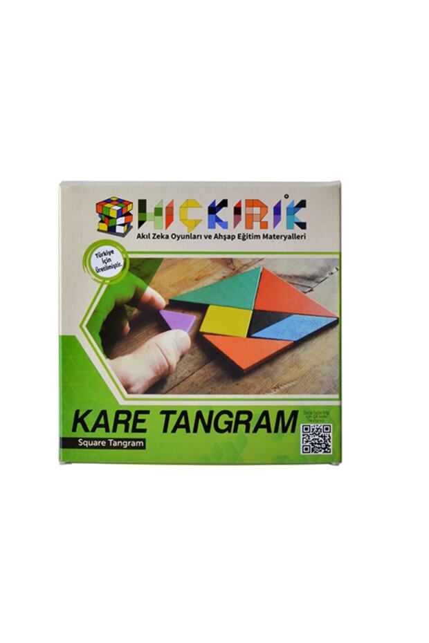 Kare Tangram Renkli Tangram - 1