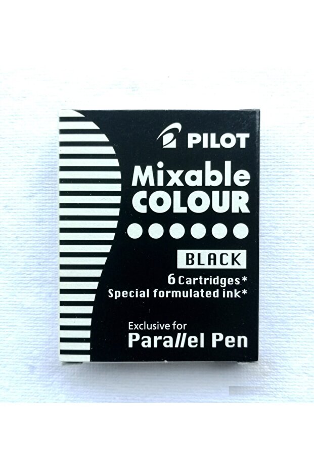 Parallel Pen Orjinal Kartuş Siyah (6 Adet) - 1