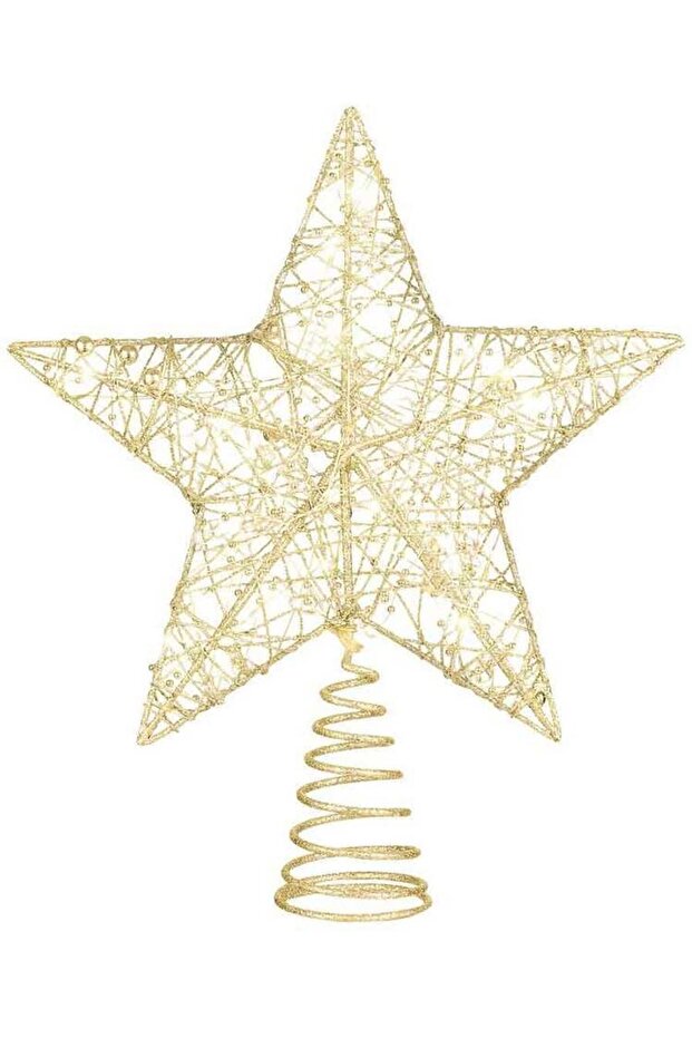 Premium Christmas Pine Tree Star Crest
