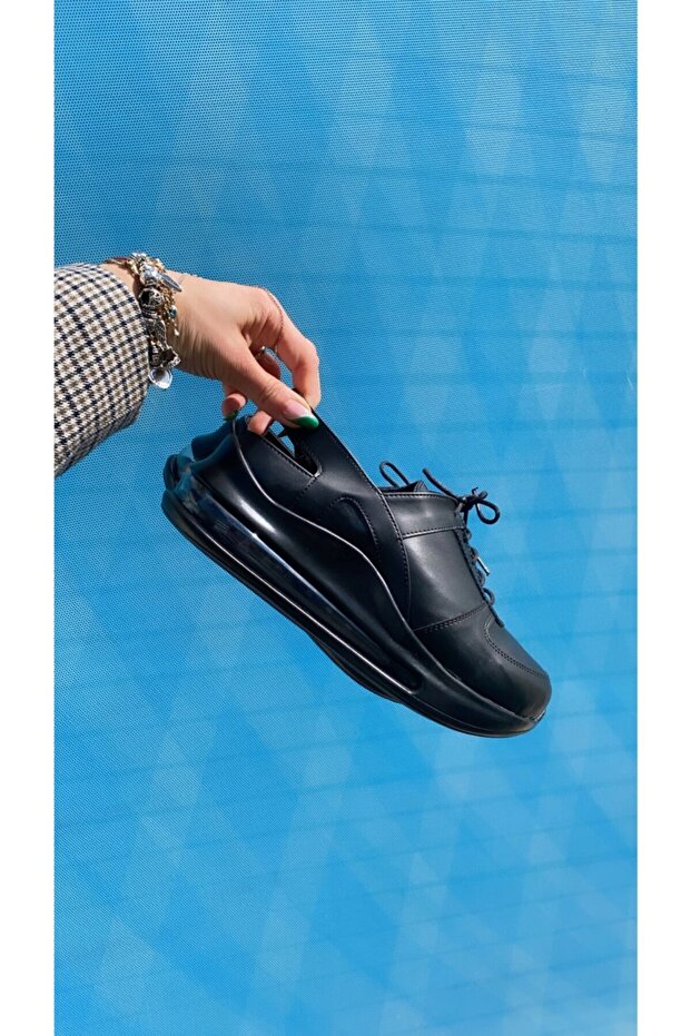 Siyah Supermax Sneaker - 1