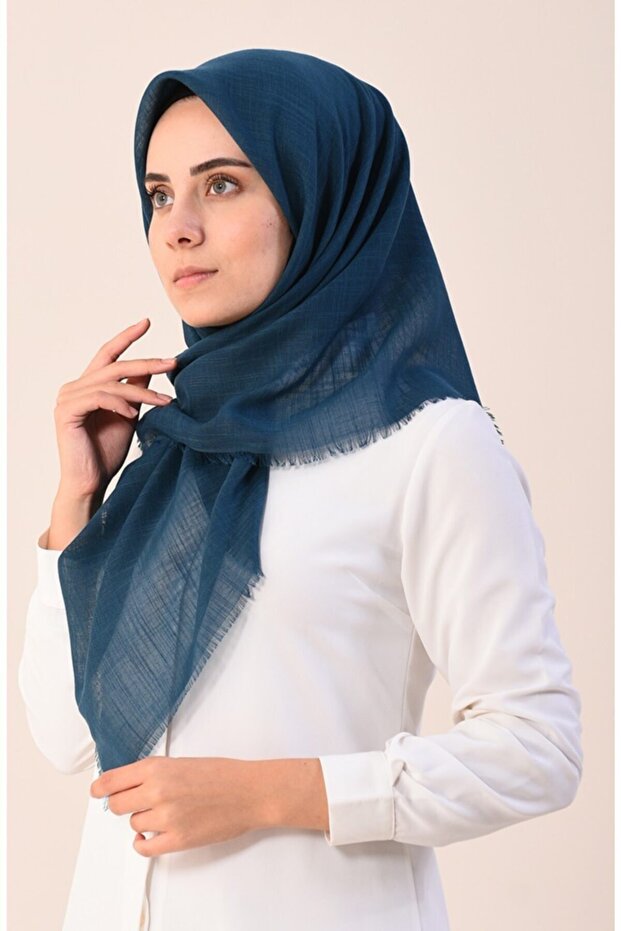Cotton Flared Scarf 100x100cm